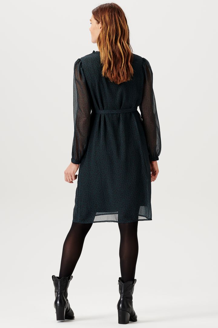 Eco Umstandskleid mit Transparent Ärmeln