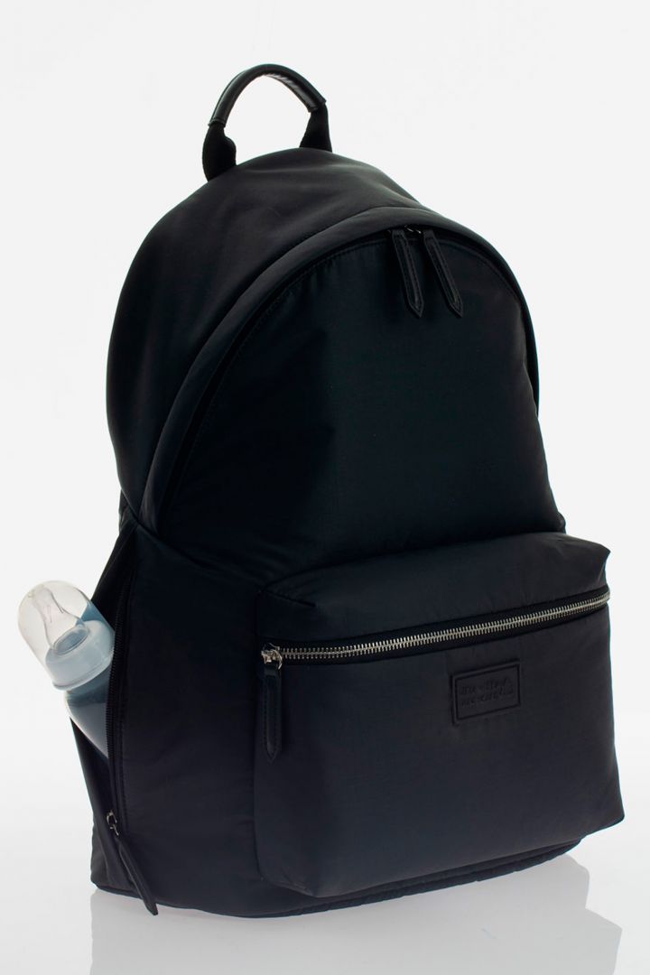 Wickelrucksack Eco aus recyceltem Nylon schwarz