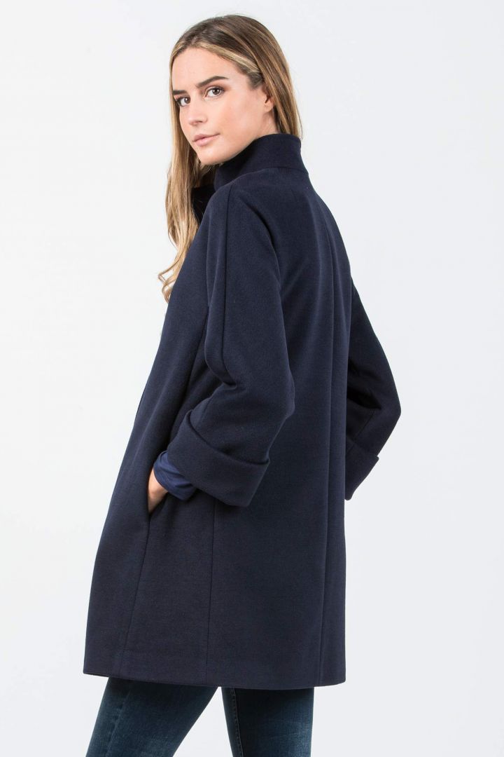 Kimono Umstandsmantel navy