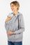 Vorschau: Umstands-Hoodie und Tragejacke hellgrau