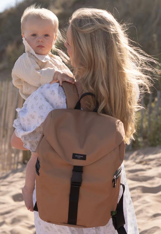 Storksak Unisex Eco Reise Wickelrucksack toffee