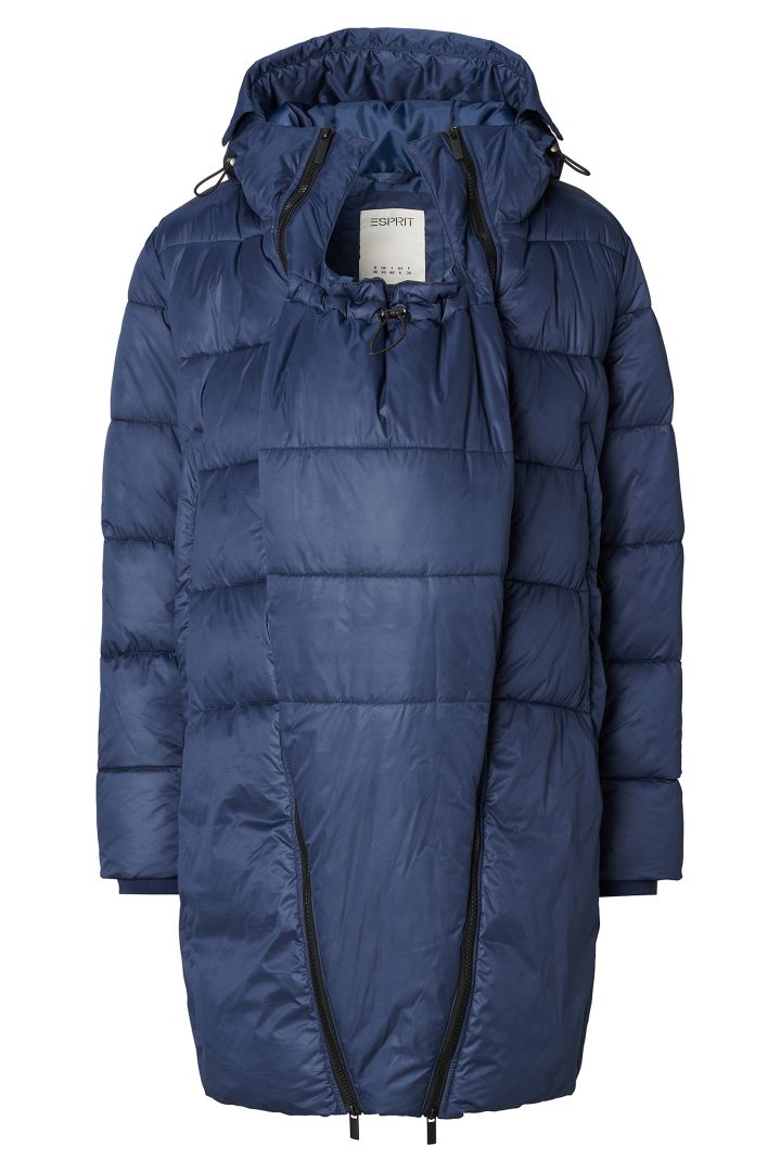 3 in 1 Umstandsjacke und Tragejacke wattiert