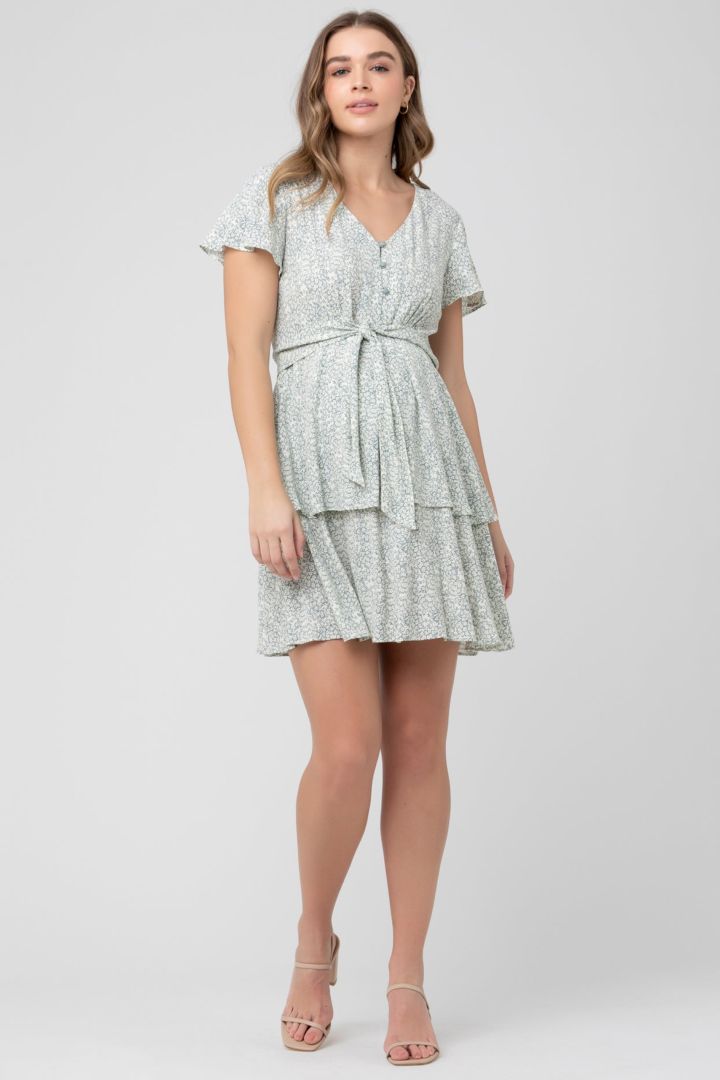 Layered Umstands- und Stillkleid