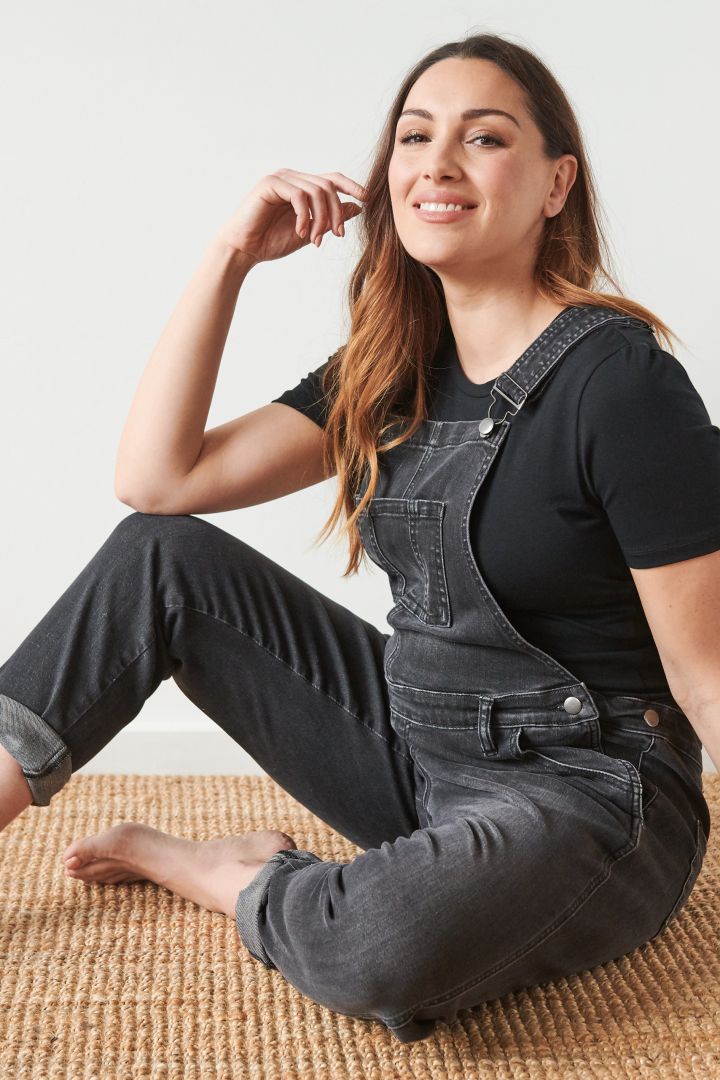 Umstandslatzhose schwarz