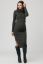 Preview: Ribbed knit maternity and nursing dress