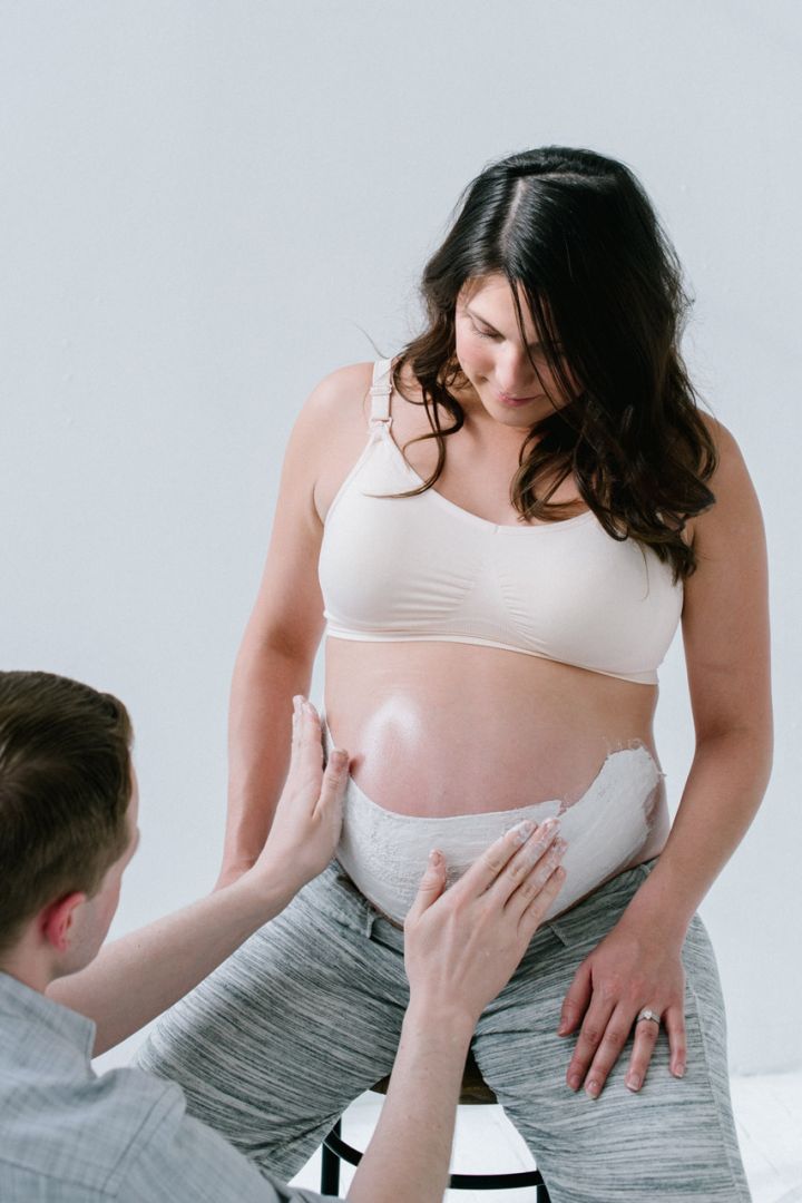 Gips-Set für Bauchmaske