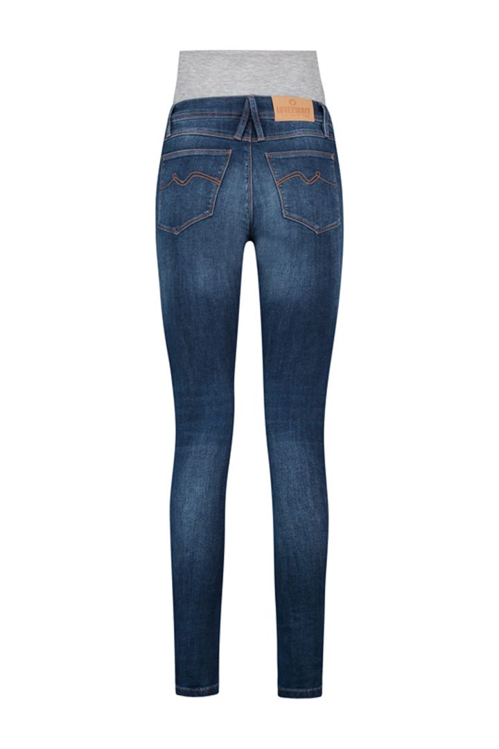 Organic Umstandsjeans Super Skinny Dark Wash