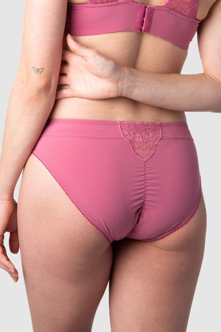 Brief mit Spitze berry
