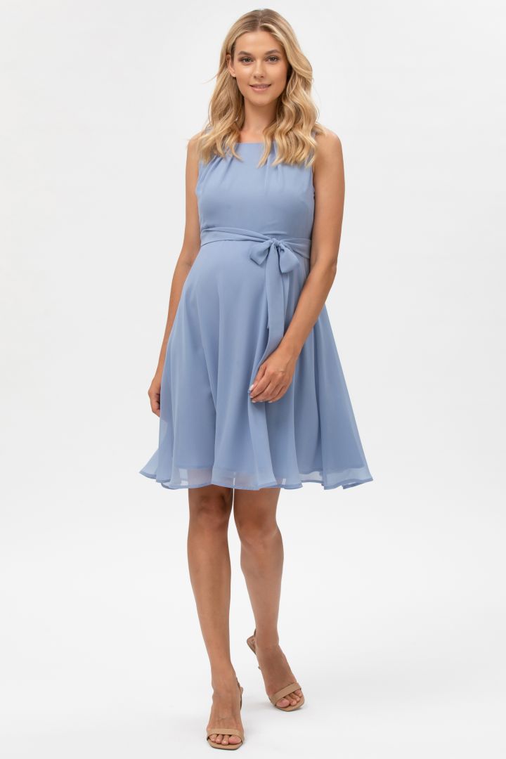 Umstandskleid hellblau