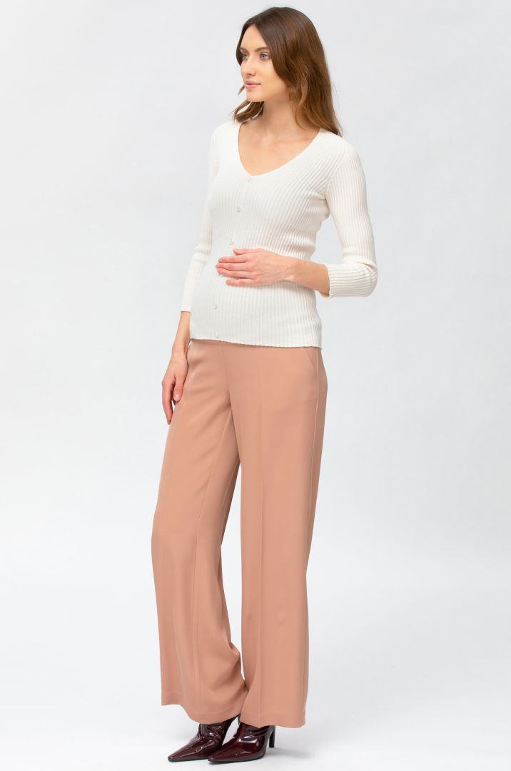 Umstandshose Wide Leg light terracotta