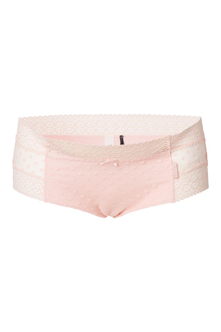 Mesh Umstandsslip rosa