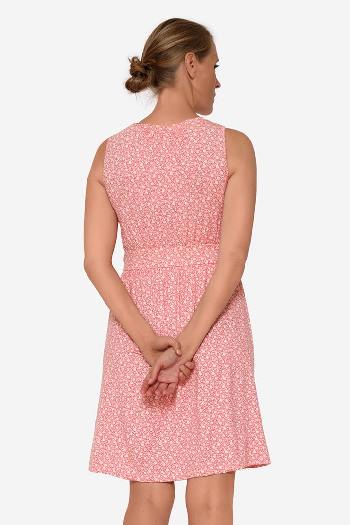Umstands- und Stillkleid mit Blumen Print rose