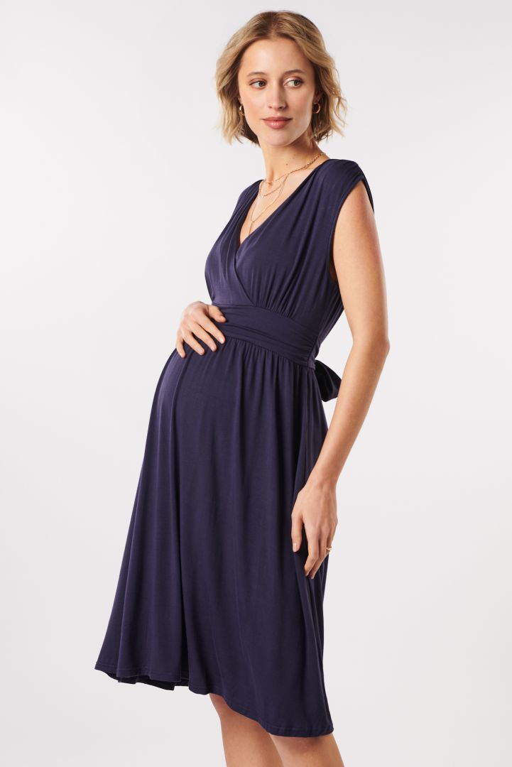 Umstands- und Stillkleid navy