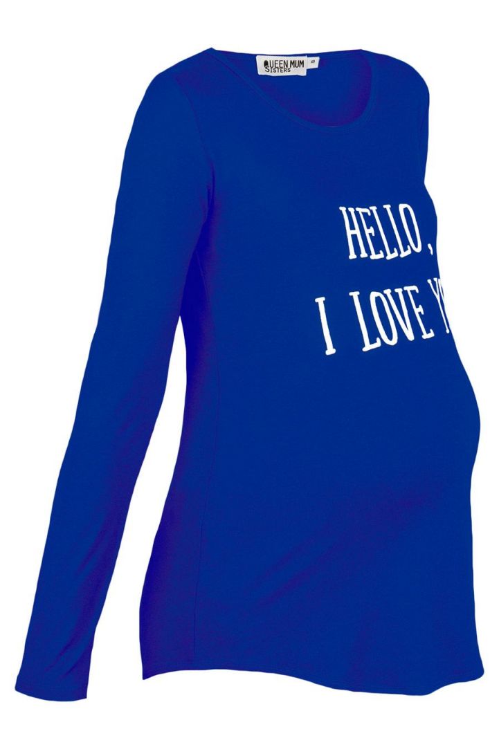 Umstandsshirt Hello I love you