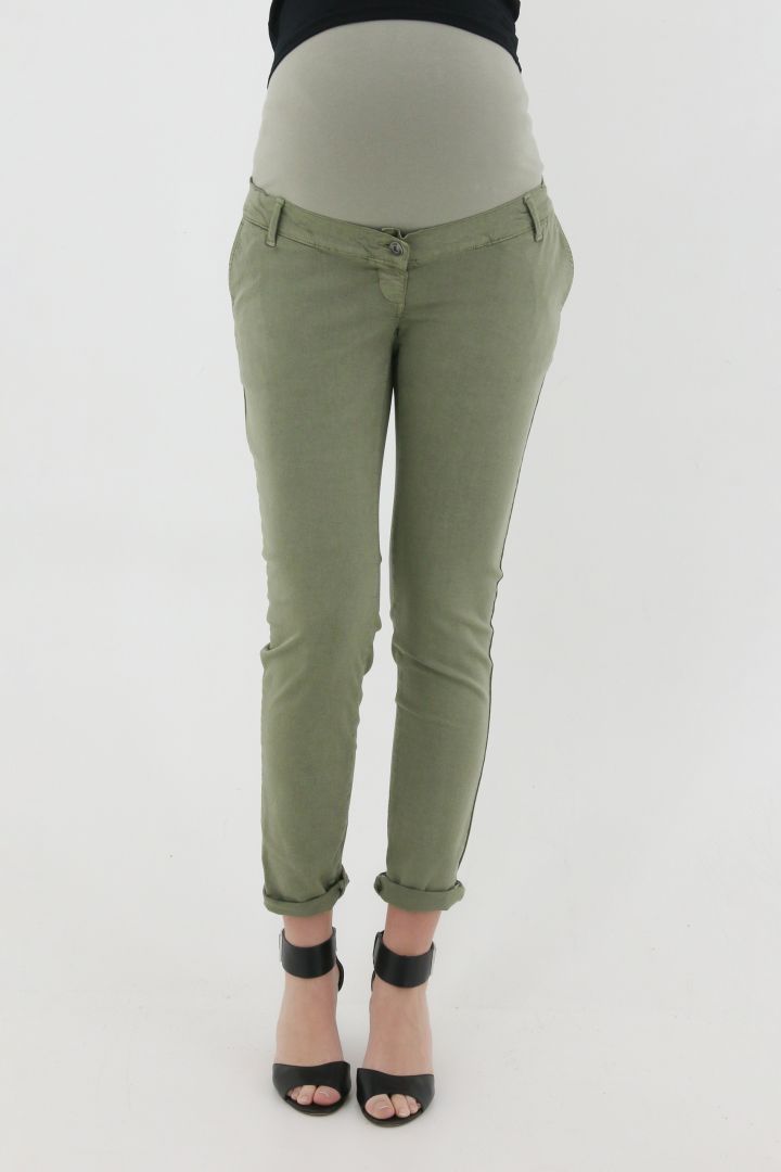 Chino Maternity Trousers khaki