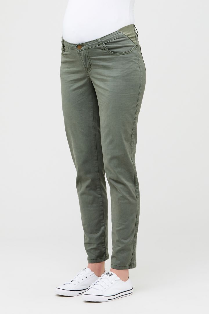 Drillich Umstandshose