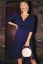 Preview: Festive Maternity Dress navy