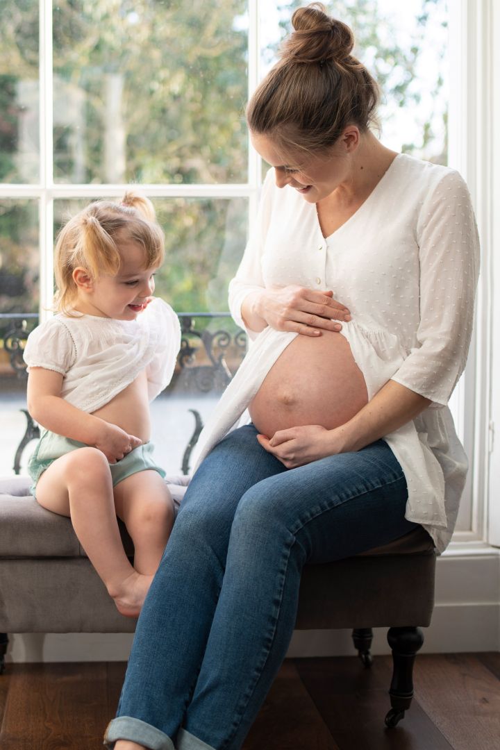 Maternity and Nursing Tunic Front V-Neck Button