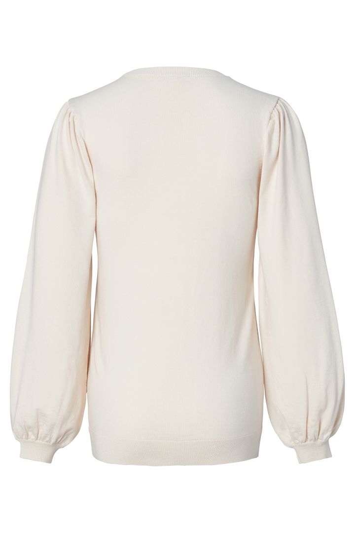 Organic Umstandspullover mit Gürtel