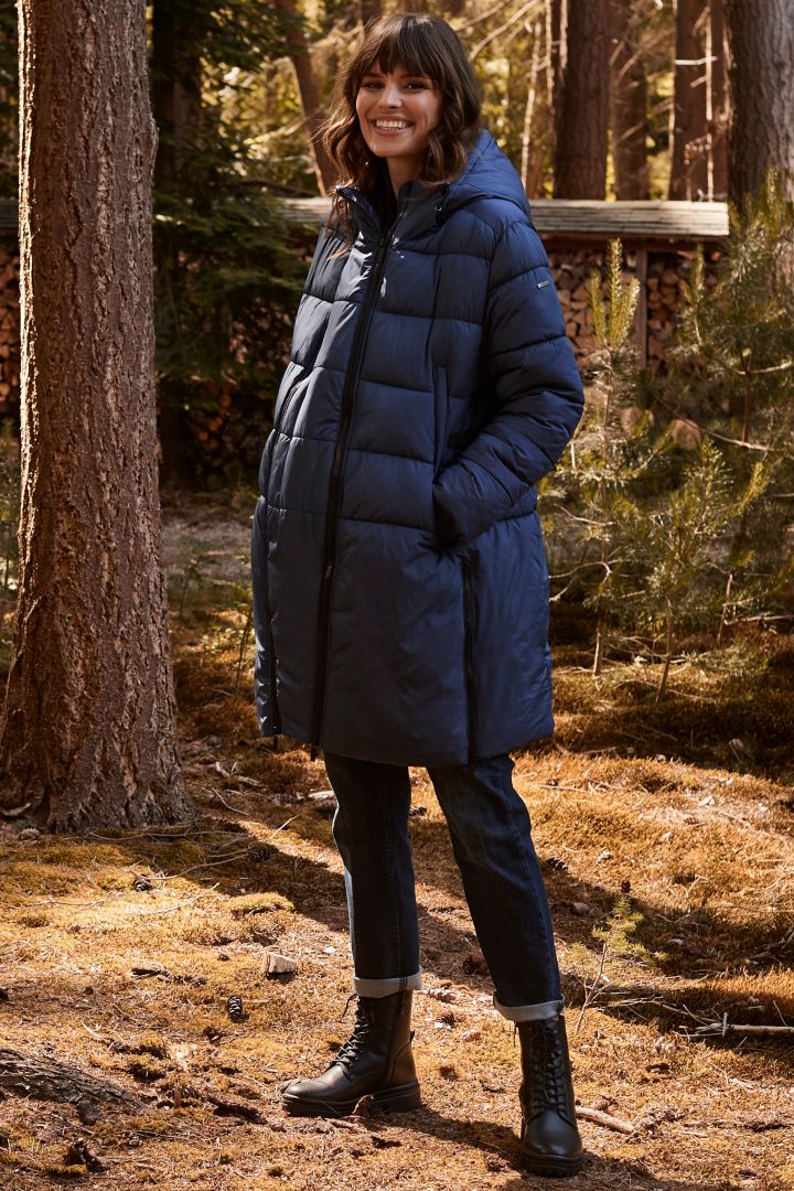 3 in 1 Umstandsjacke und Tragejacke wattiert