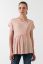 Vorschau: Umstandsbluse mit Volant rose