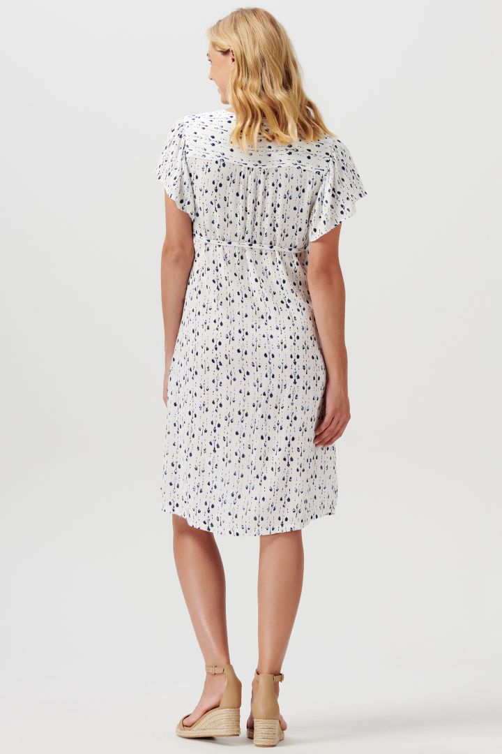 Maternity and Nursing Dress print