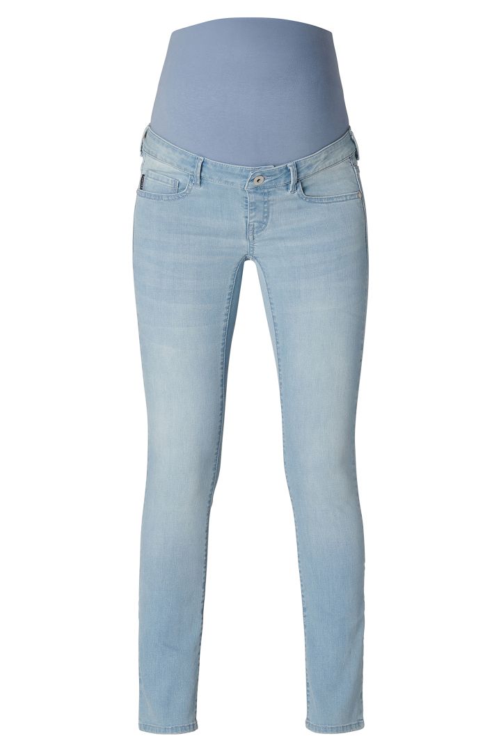 Skinny Umstandsjeans light wash
