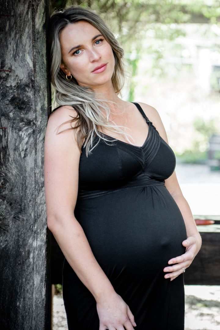 Umstands- und Still-Negligee mit Bustier