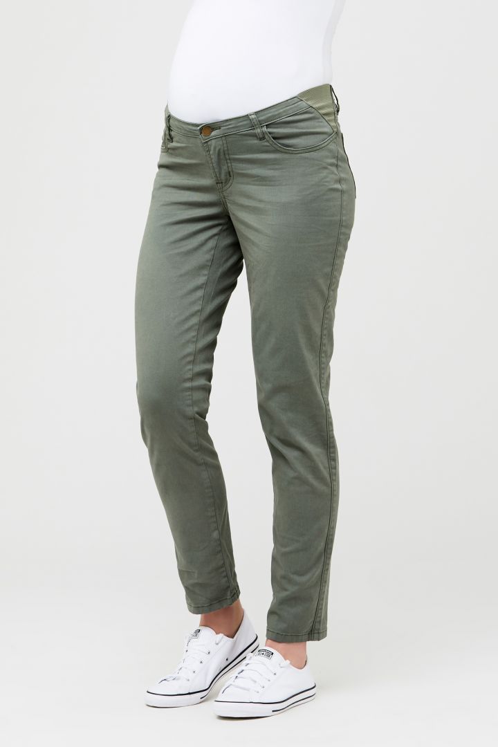 Drillich Umstandshose