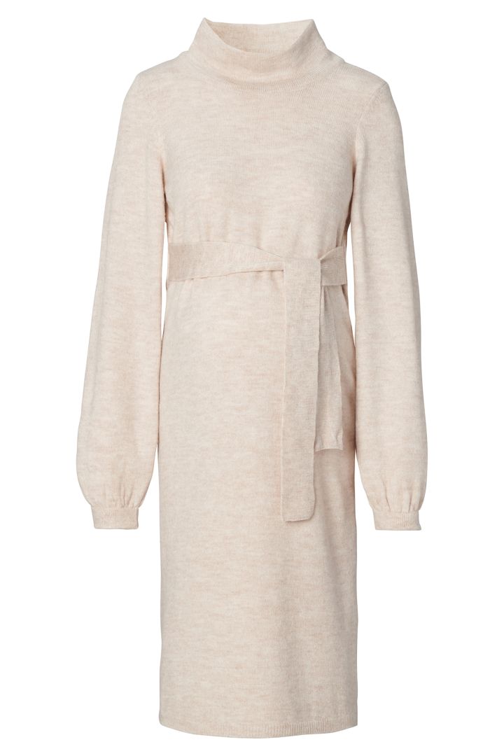 Eco Umstands-Strickkleid mit Tube Kragen