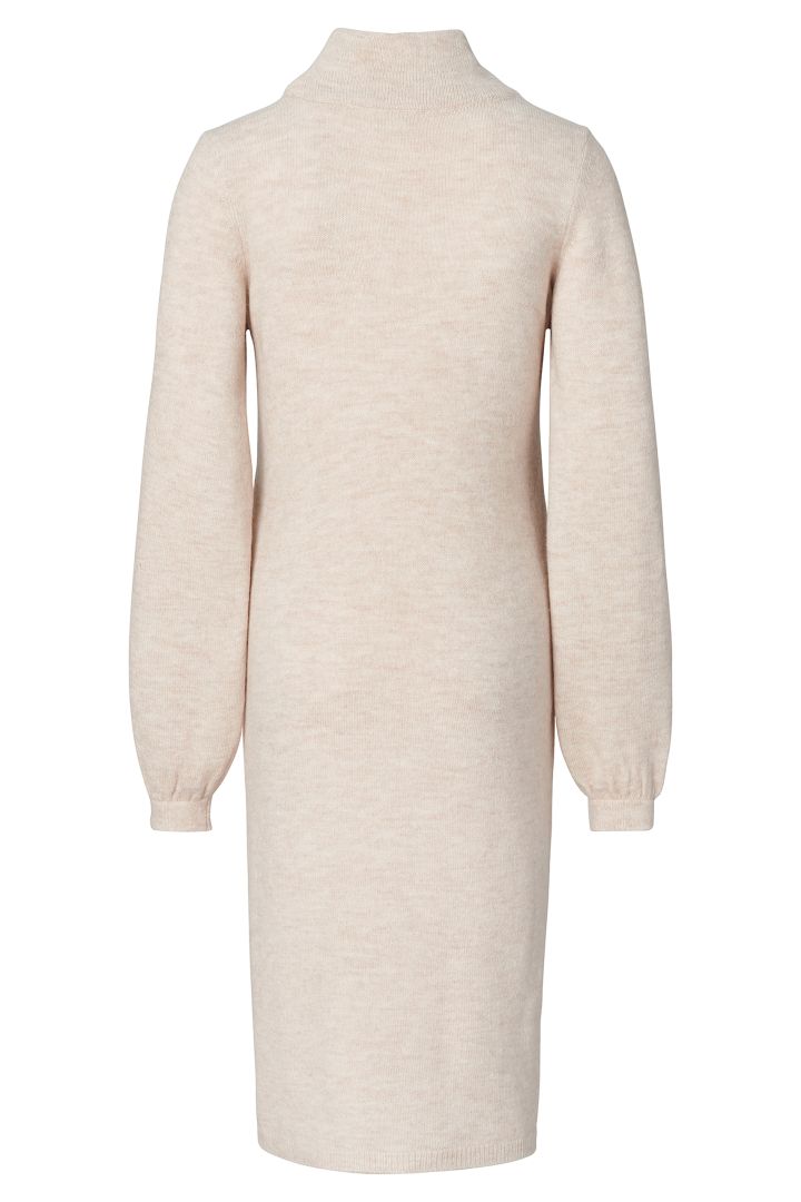 Eco Umstands-Strickkleid mit Tube Kragen