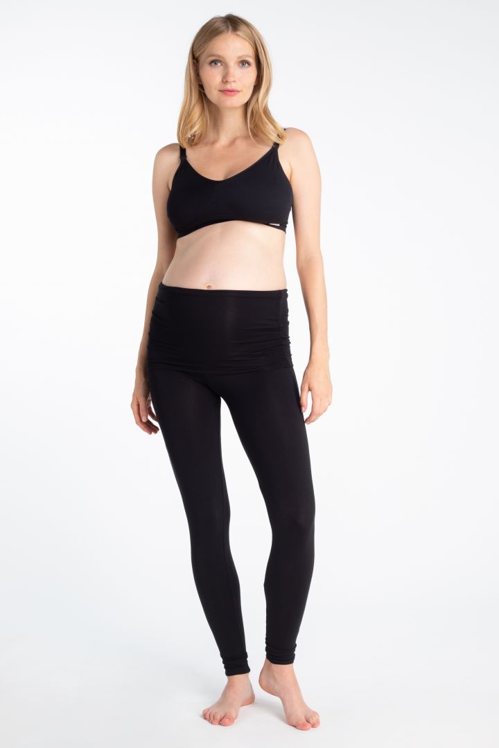 Belly Support Umstandsleggings aus Modal