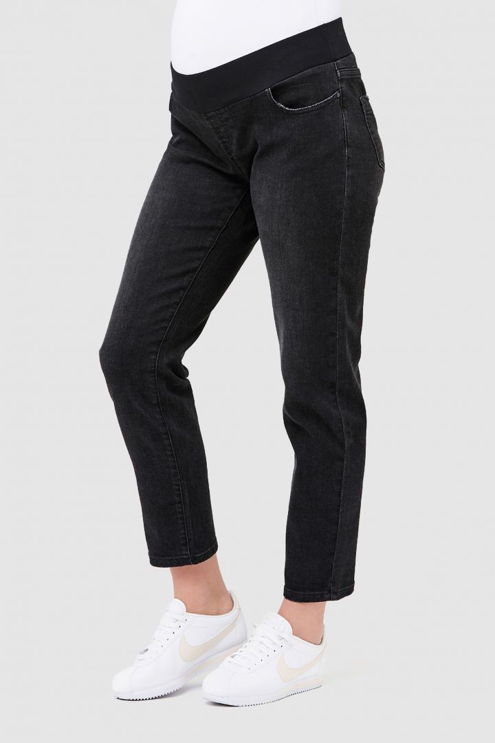 Girlfriend Umstandsjeans schwarz