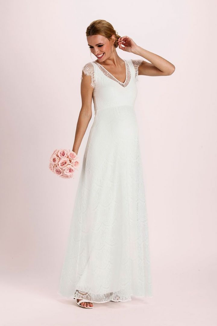 Umstandsbrautkleid