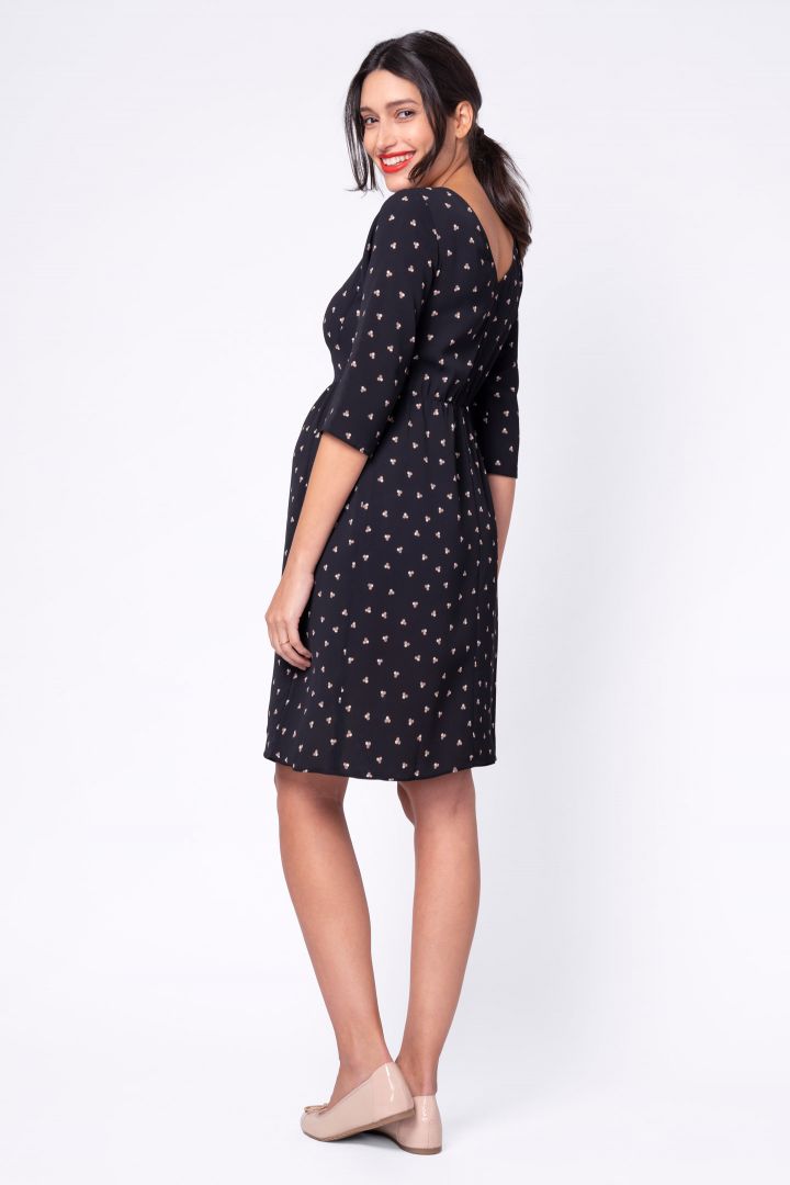 Polka Dots Maternity Dress
