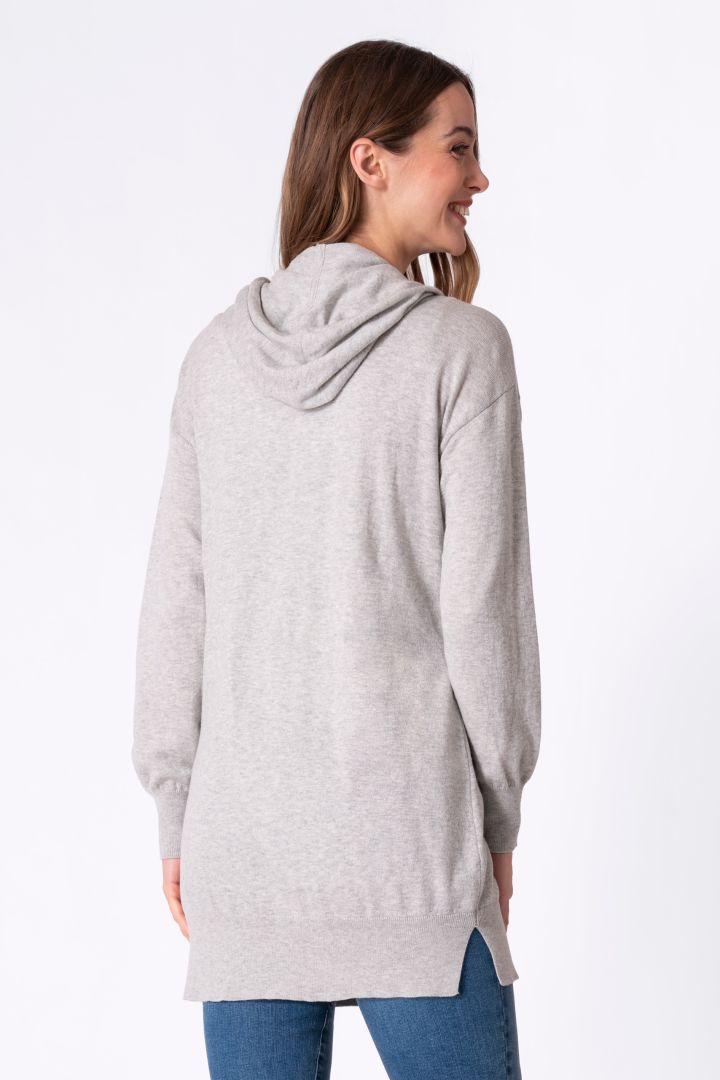 Long Umstands-Hoodie und Tragejacke