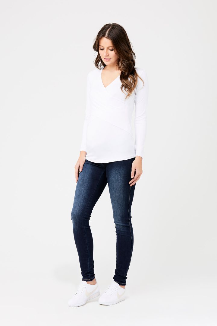 Umstands- und Stillshirt weiß