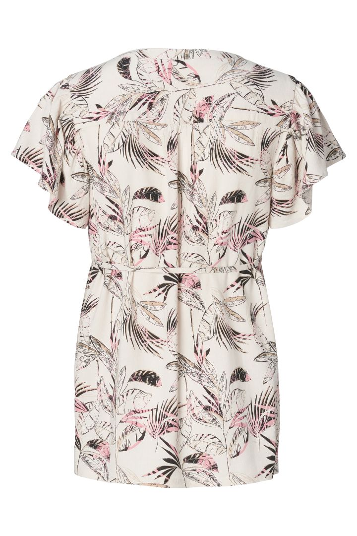 Umstands- und Stillbluse mit Allover Print