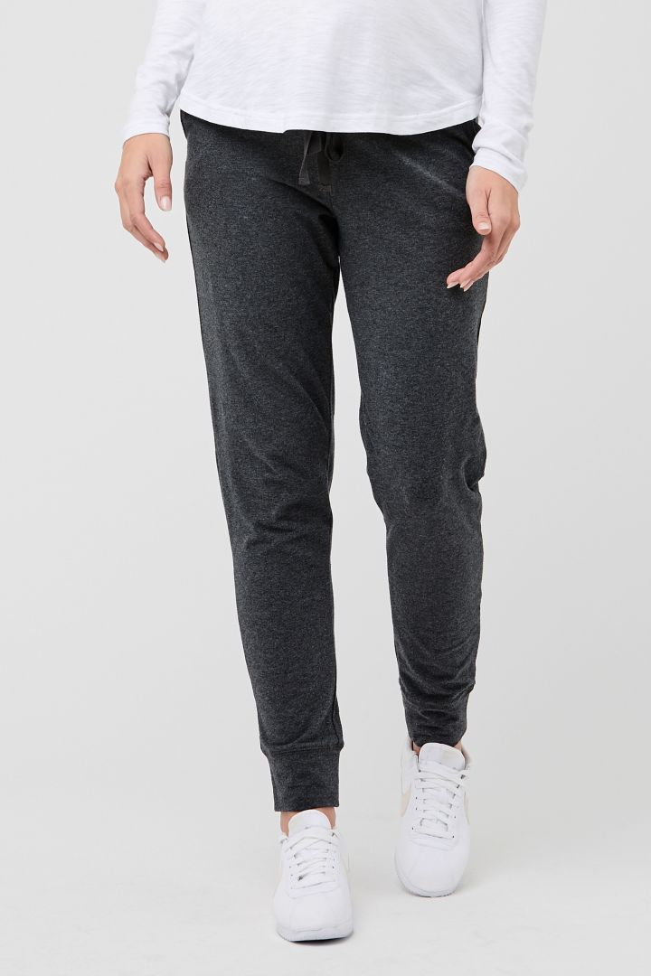 Organic Umstands-Jogginghose dunkelgrau