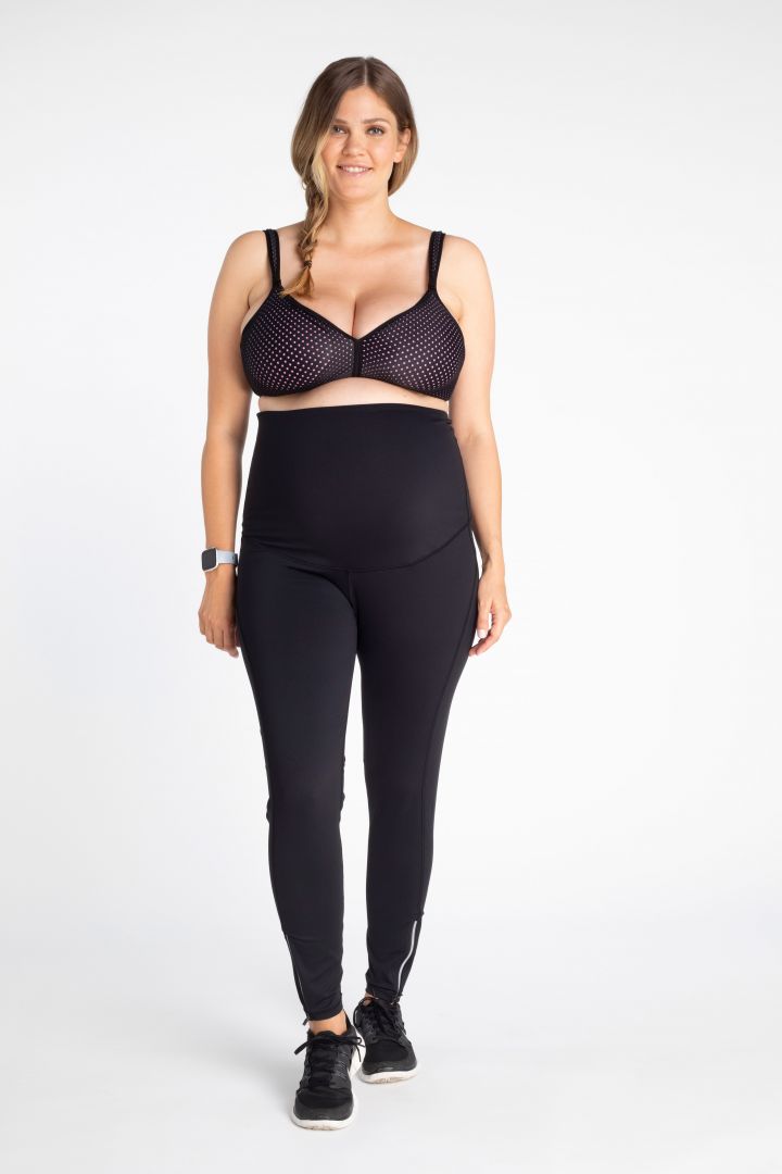 Sport Umstandsleggings mit Bauch Support