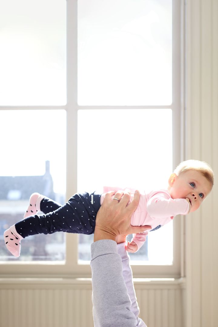 Baby Zweiteiler mit Herz Print