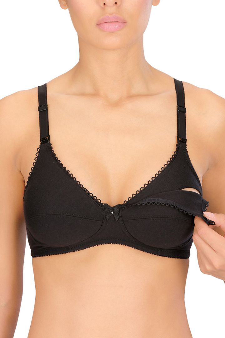 Maternity and Nursing Bra, Black