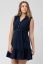 Preview: Maternity and Nursing Dress with Flounces navy