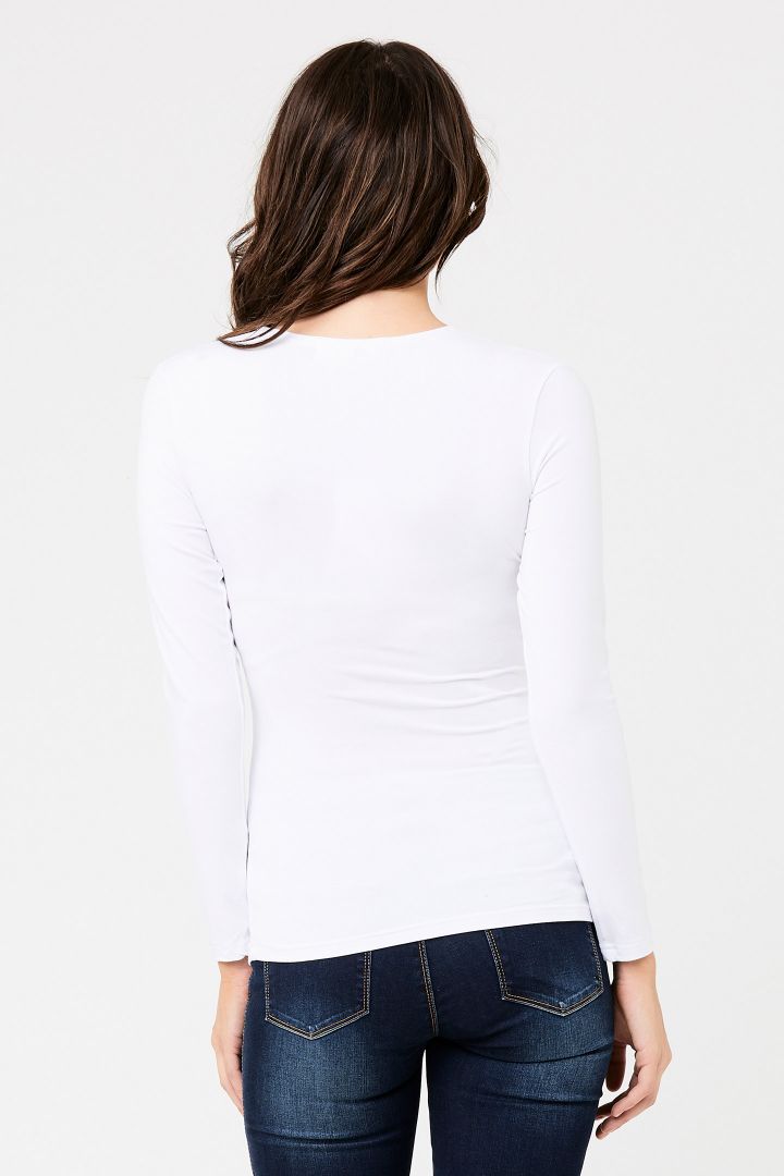 Umstands- und Stillshirt weiß