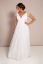 Preview: Maternity and Nursing Wedding Gown with Speckled Tull White