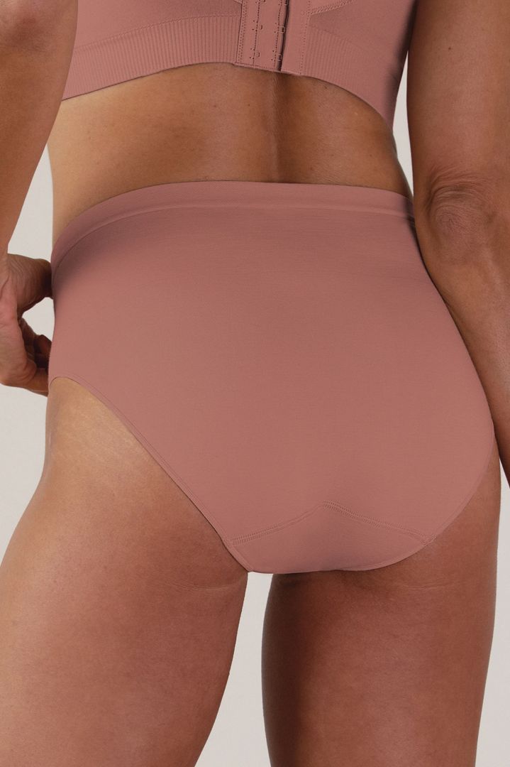 Eco High Rise Seamless Panty rosa