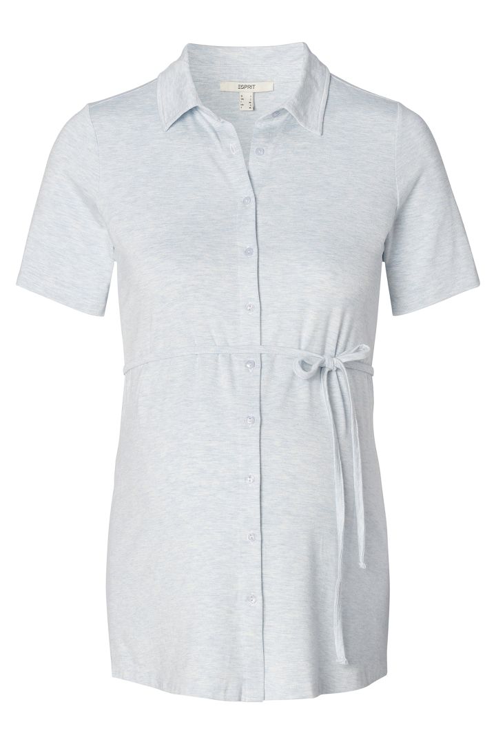 Ecovero Umstands-und Stillshirt mit Knopfleiste