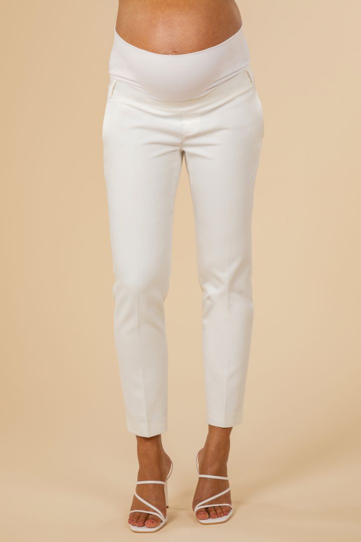 Umstandshose mit Bügelfalte