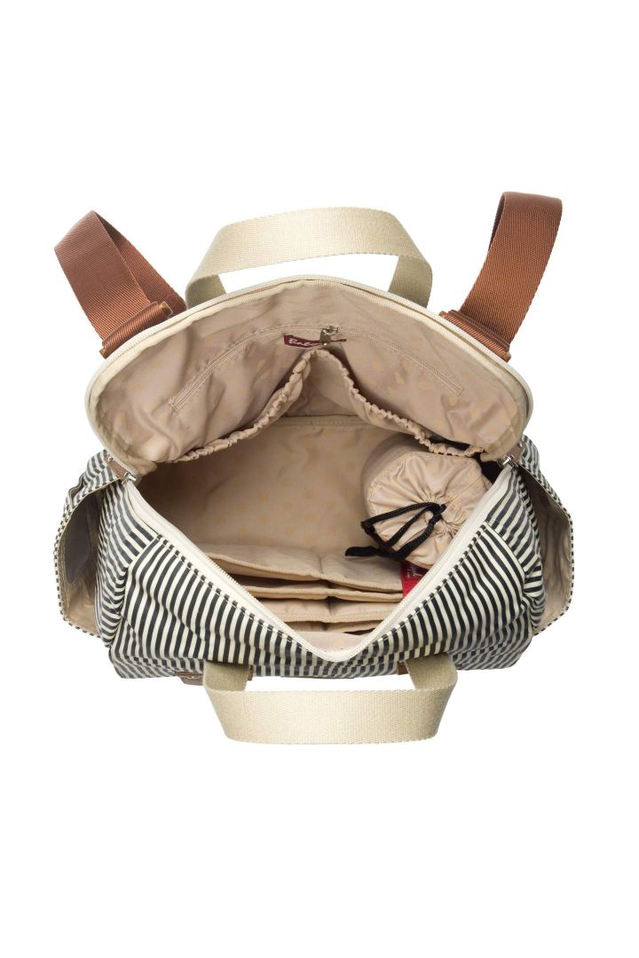 Eco Wickelrucksack gestreift