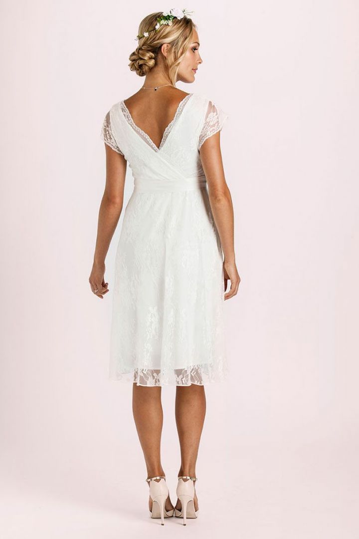 Umstandsbrautkleid Spitze